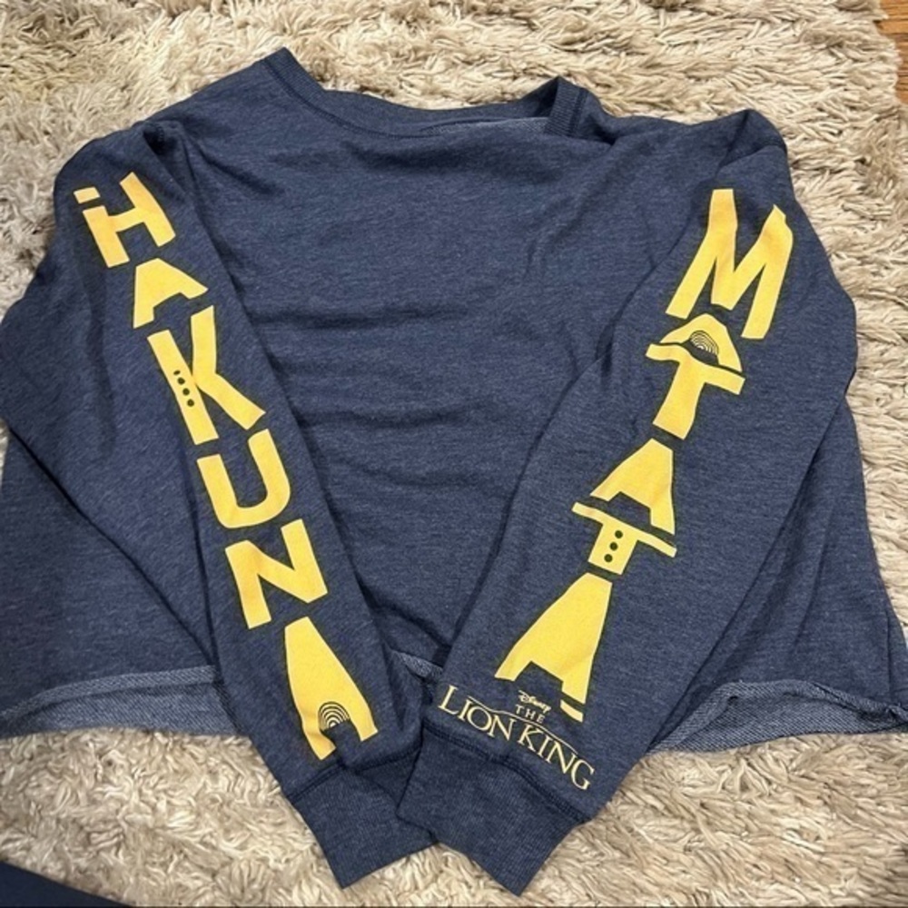 Disney Lion king long sleeve sweatshirt size Large